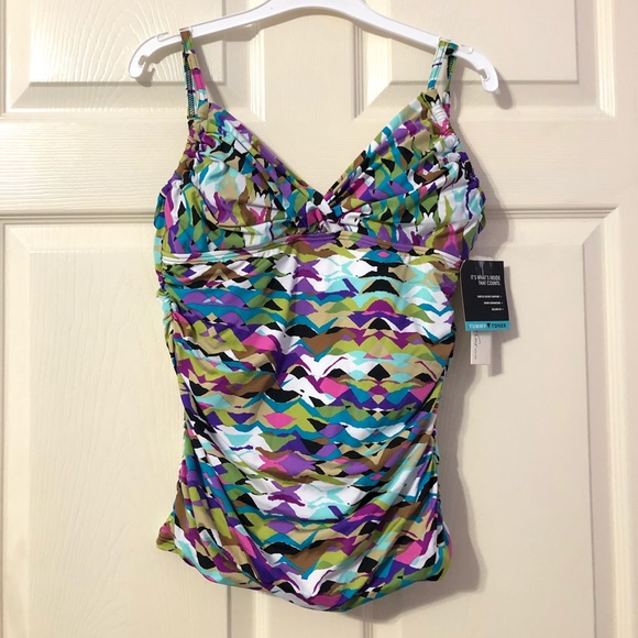 Kenneth Cole Other - NWT Kenneth Cole Bathing Suit Tummy Toner Top Only